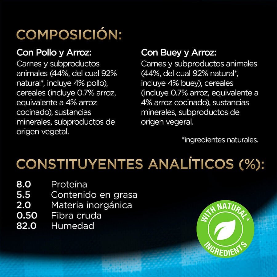 4 sobres x 100 g Cesar Carnes Mixtas Gelatina en Bolsita para Perros Senior , , large indicador imagen numero 5