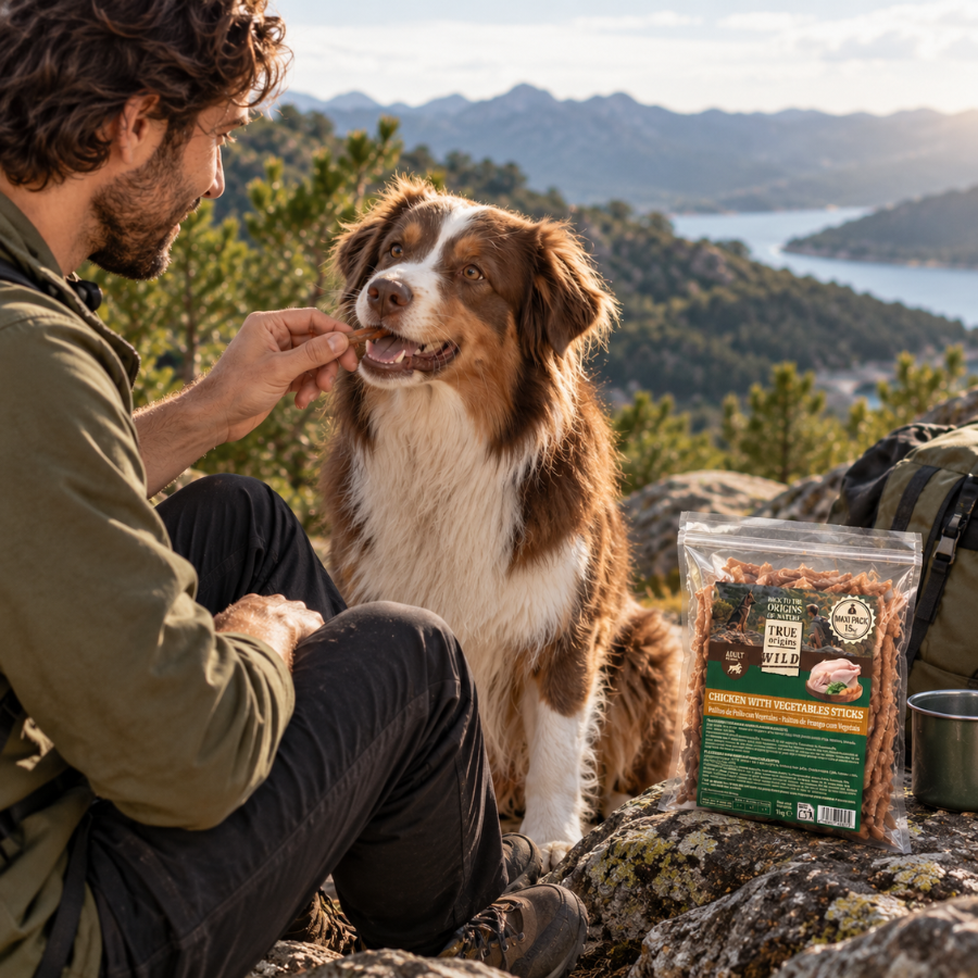 1.5 kg True Origins Wild Palitos de Pollo con Vegetales Snack para perros, , large Imagen numero 2