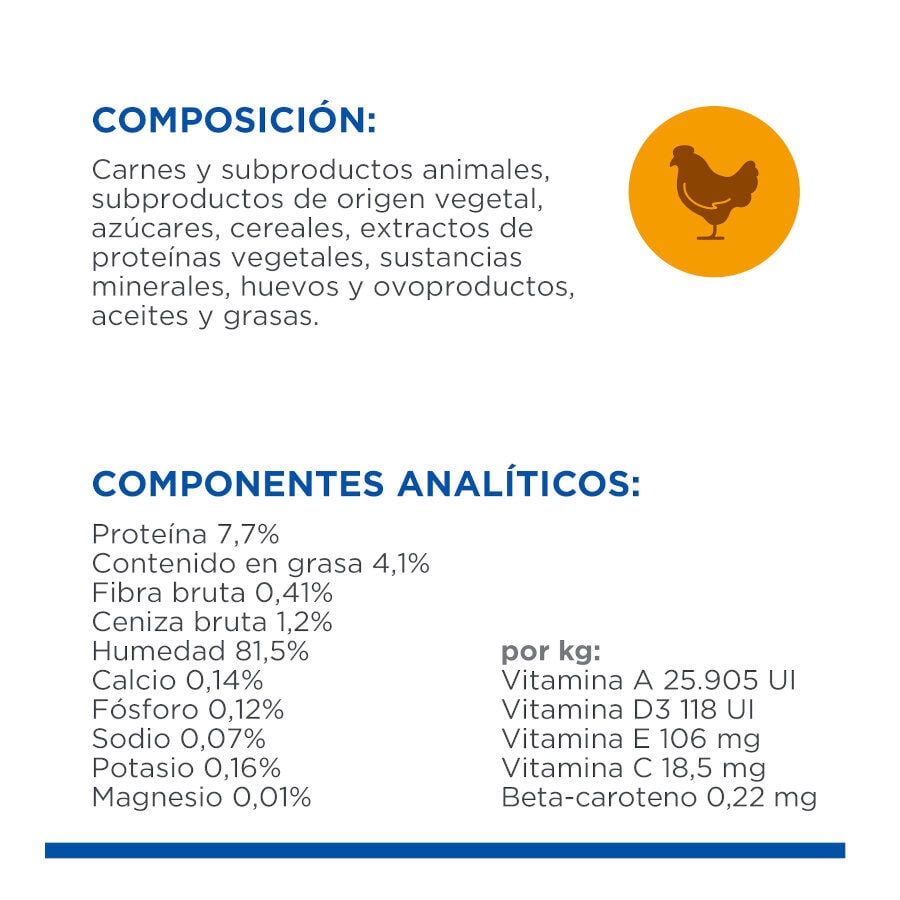 12 sobres x 85 g Hill's Science Plan Adult Pollo, Pescado Azul y Vacuno en Salsa sobre para gatos, , large indicador imagen numero 4