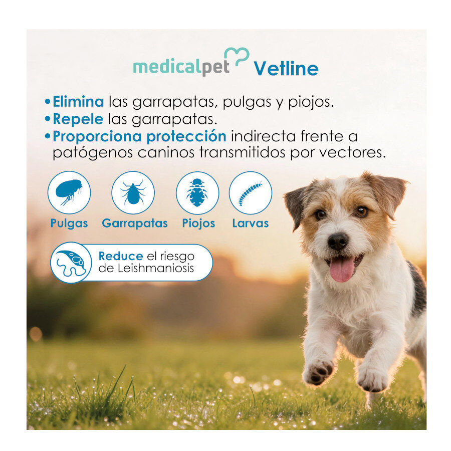 Medicalpet Vetline Collar Antiparasitario para perros, , large Imagen numero 3