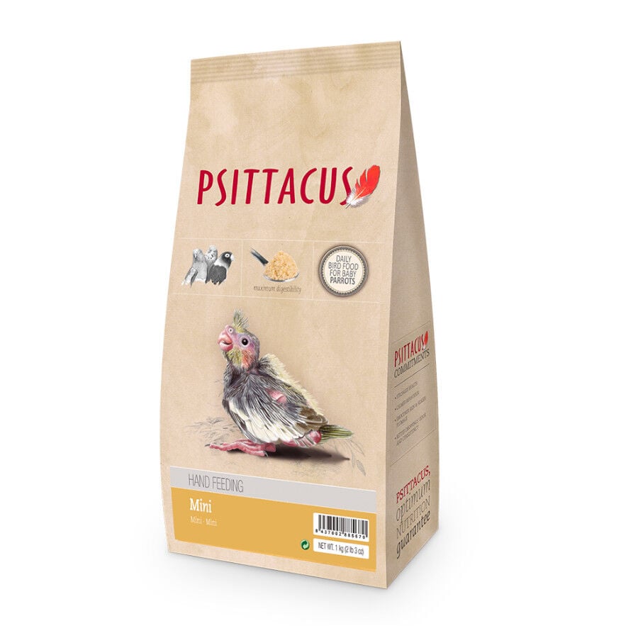 Psittacus papilla para aves mini Imagen numero 1