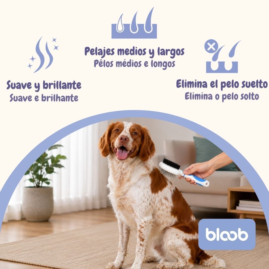 Bloob Cepillo Carda y Cerdas para perros, , large indicador imagen numero 3