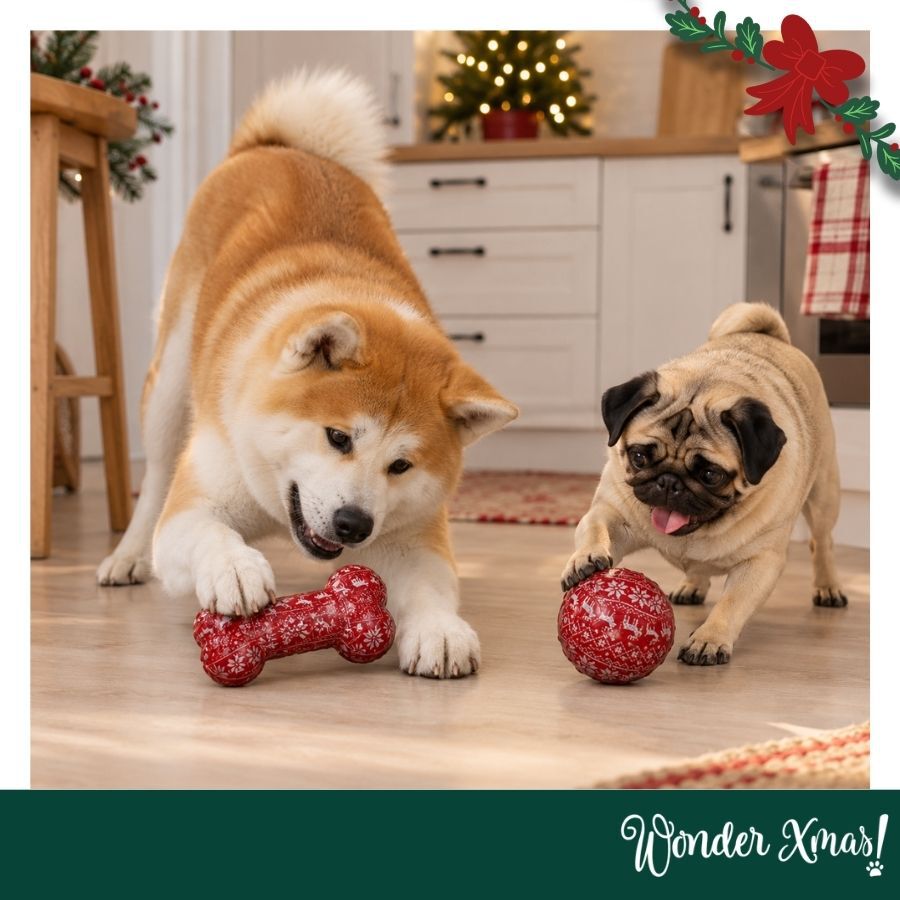 Wonder Christmas Hueso y Pelota Juguete para perros, , large indicador imagen numero 2