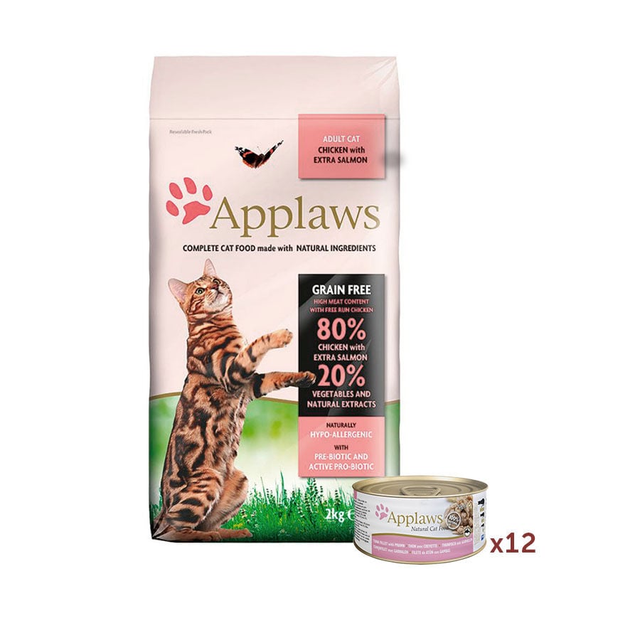 Pack comida gato grain free Applaws Imagen numero 2