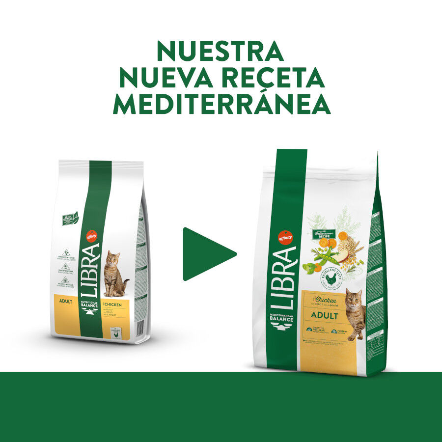 12 kg Libra Adult Pollo pienso para gatos, , large indicador imagen numero 2