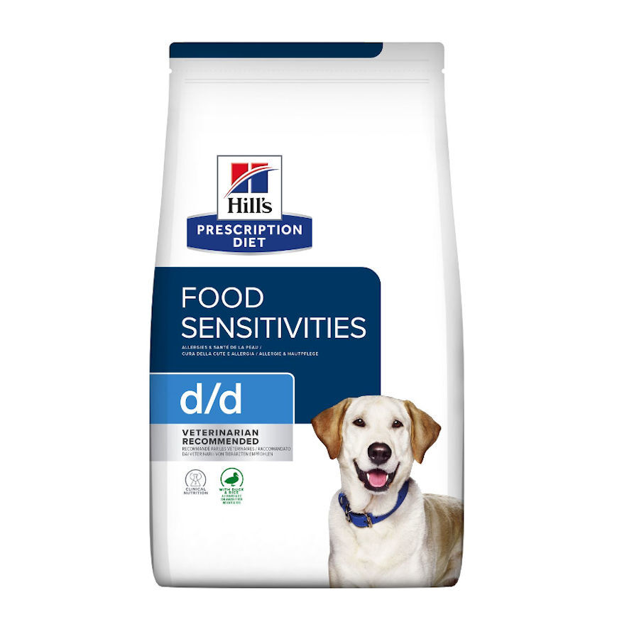 12 kg Hill's Prescription Diet Food Sensitives d/d Pato pienso para perros, , large Imagen numero 1