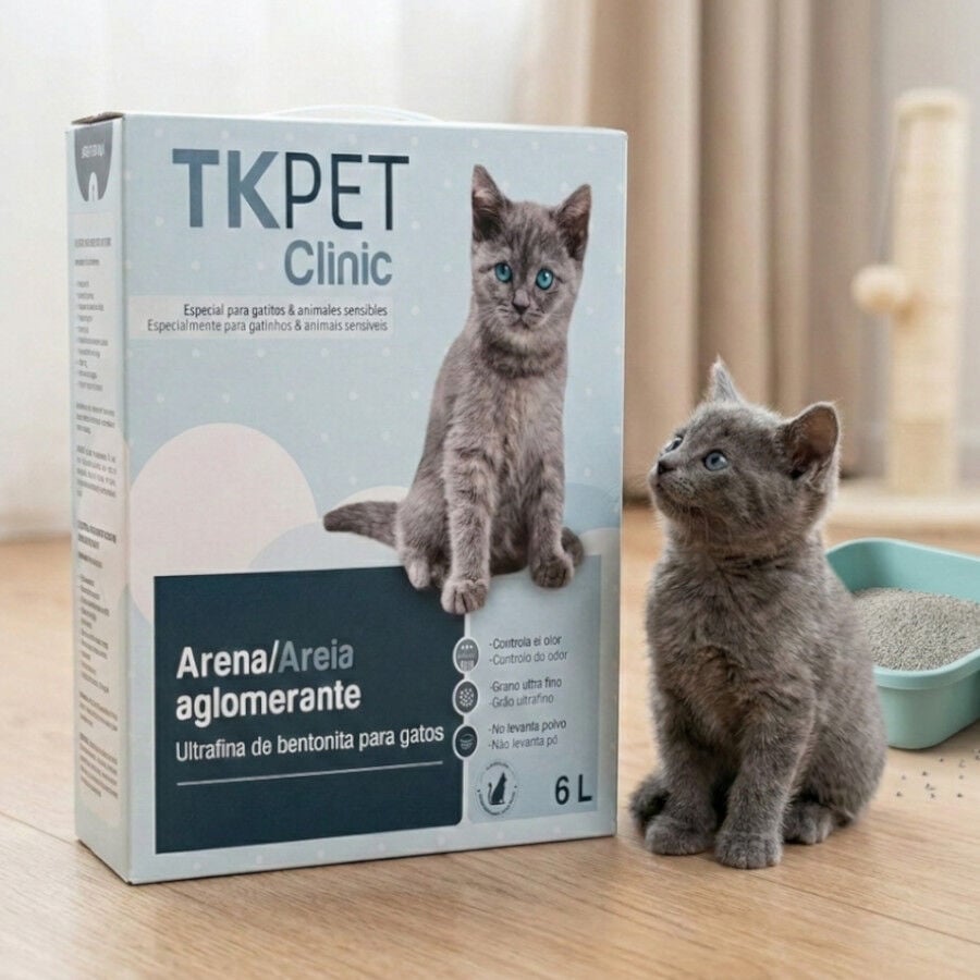6 L TK-Pet Clinic Arena Ultrafina para gatos, , large indicador imagen numero 2
