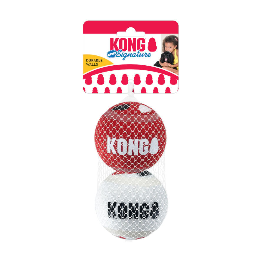 Kong Signature Sport 2-PK Pelotas de tenis para perros, , large indicador imagen numero 1