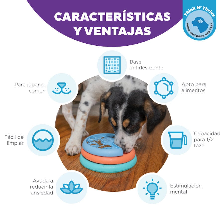 Outward Hound Puppy Lickin' Layers Juguete Interactivo con Chuches para perros, , large indicador imagen numero 6