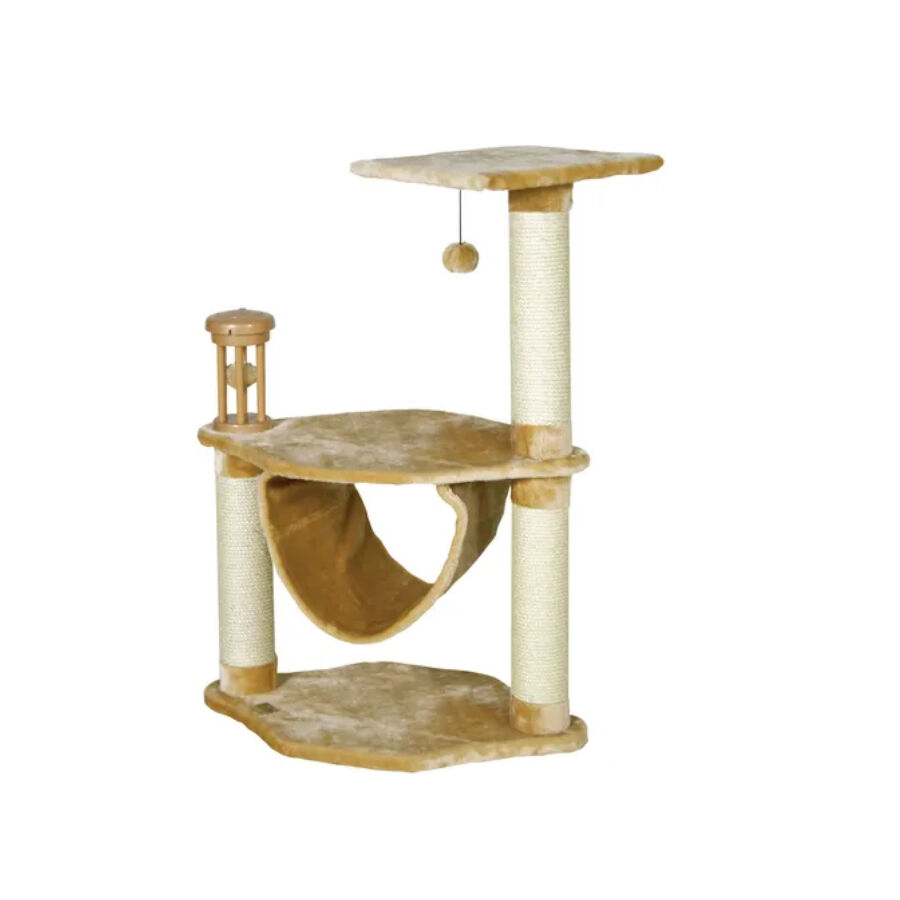 Flamingo Arpont &Aacute;rbol Rascador Beige para gatos, , large Imagen numero 1