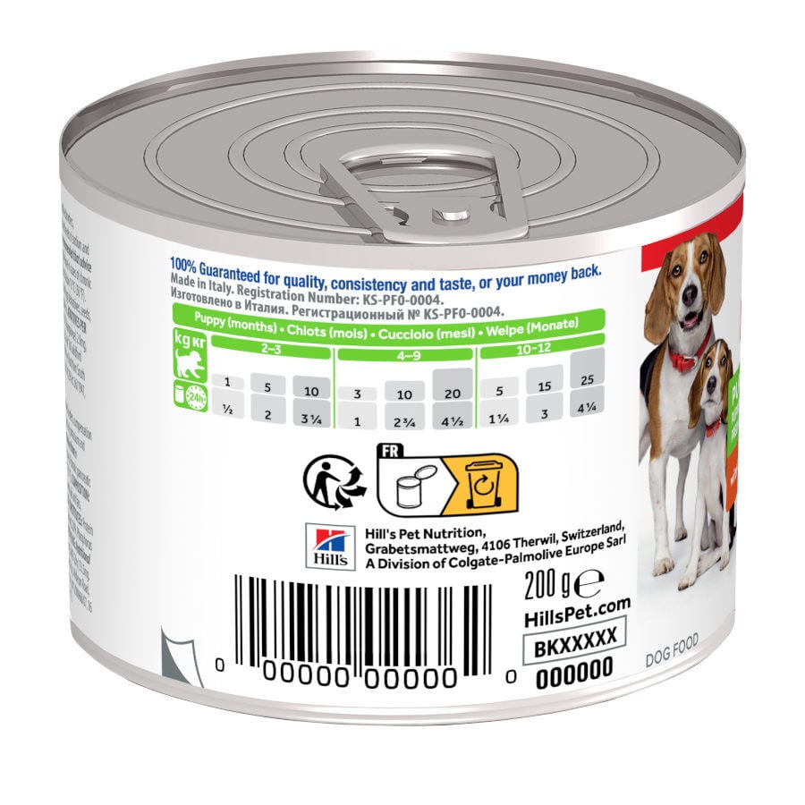 200 g Hill's Science Plan Puppy&Mother Mousse de Pollo lata para perros, , large Imagen numero 3