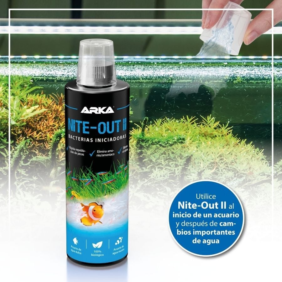 Arka Nite-Out II Eliminador de Amoniaco y Nitrito para acuarios, , large indicador imagen numero 3
