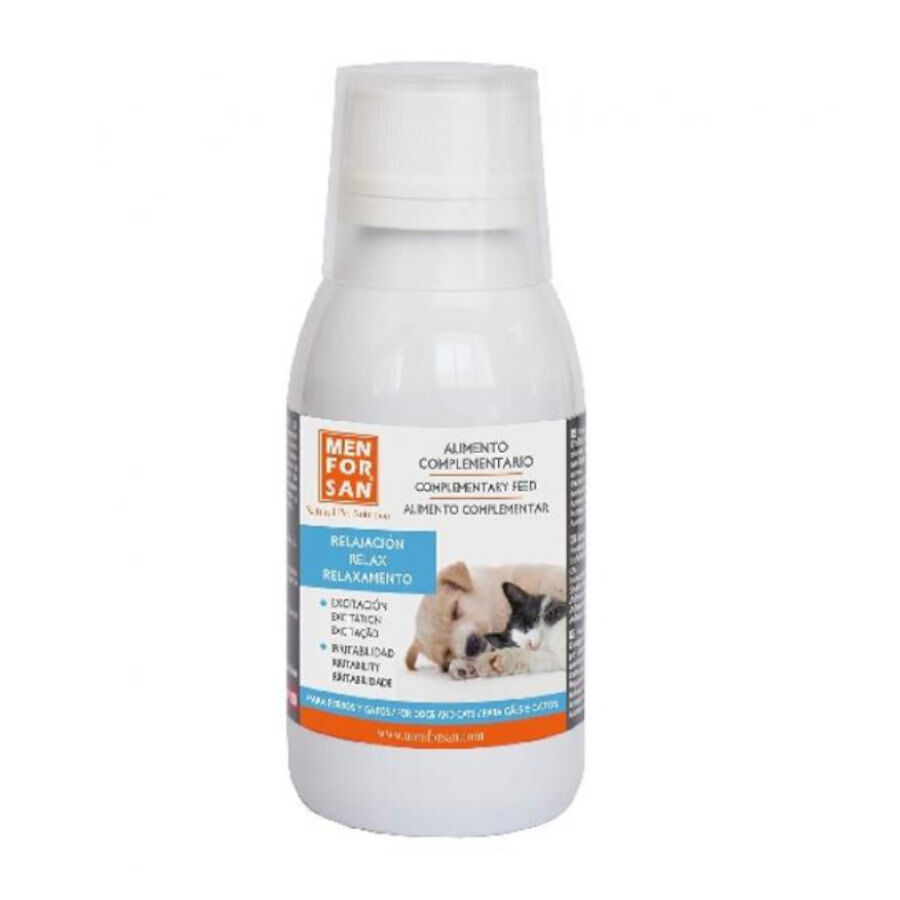 120 ml Menforsan Relajaci&oacute;n Alimento Complementario para perros y gatos, , large Imagen numero 1