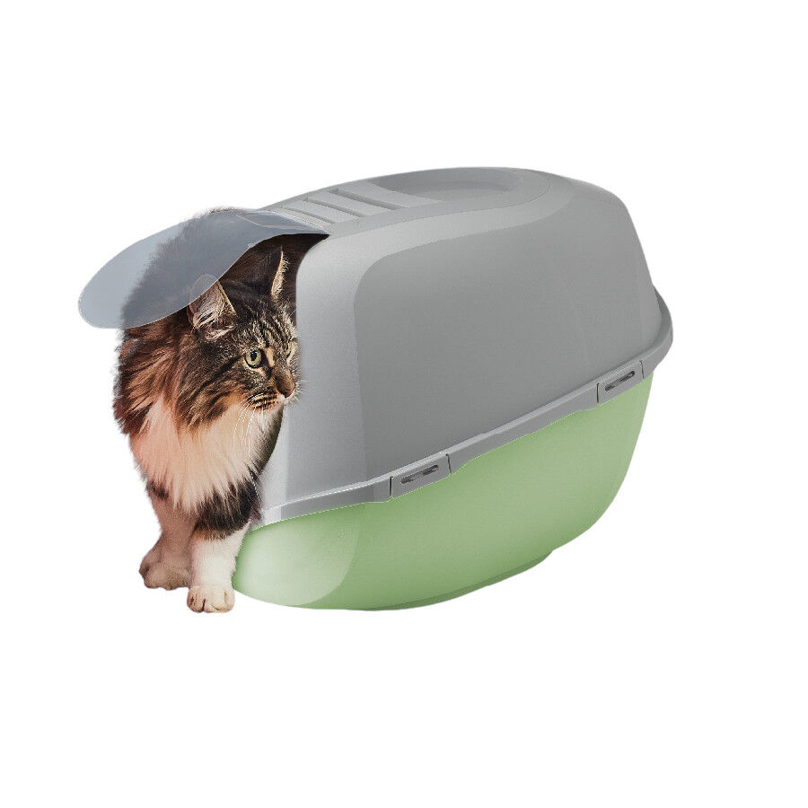 Nice Care Eco Arenero Smart Verde para gatos, , large indicador imagen numero 1