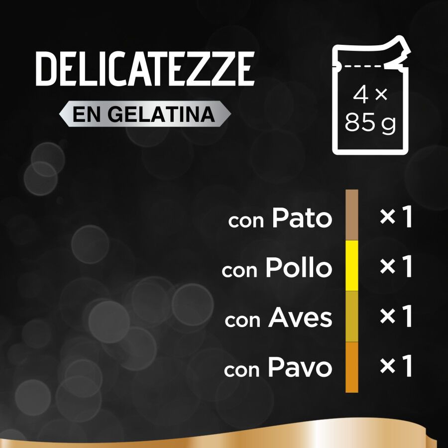 4 sobres x 85 g Sheba Delicatezze Aves Gelatina en Bolsita para Gatos , , large Imagen numero 2