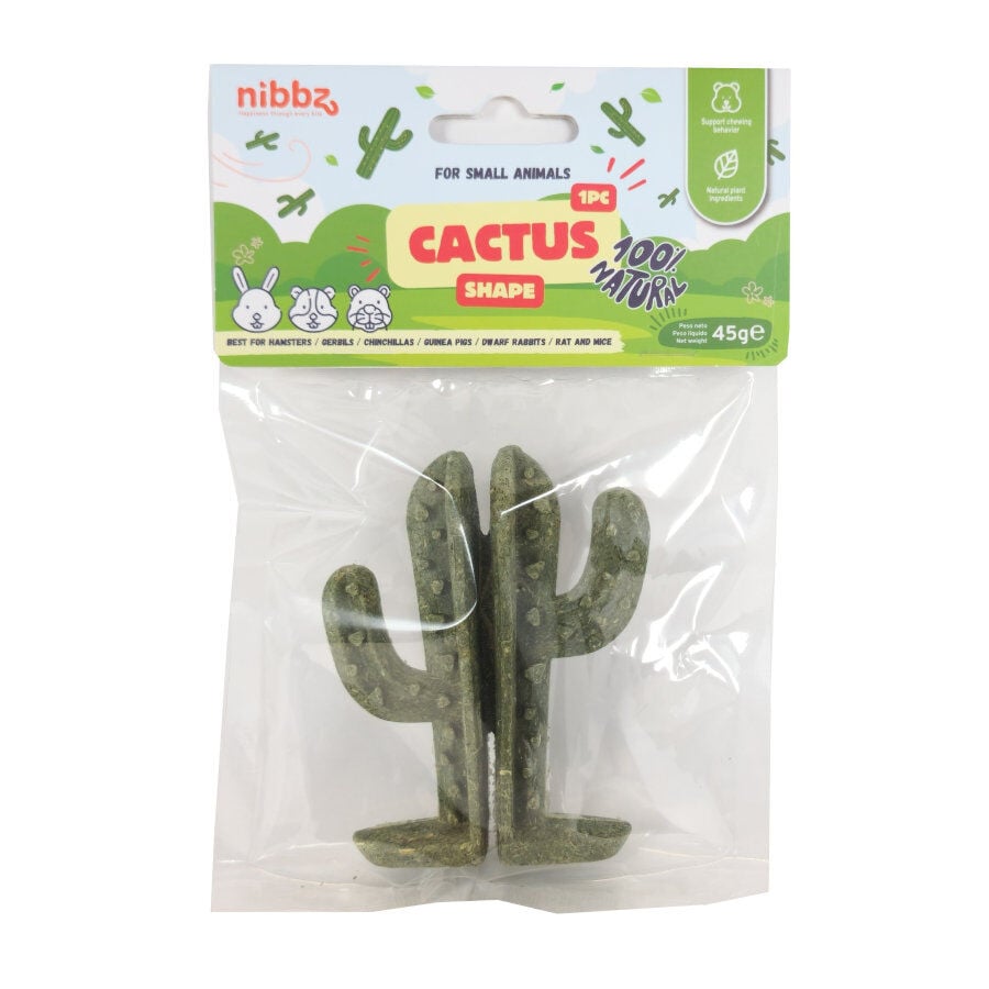 1 ud. Nibbz Snack Cactus para roedores, , large Imagen numero 1