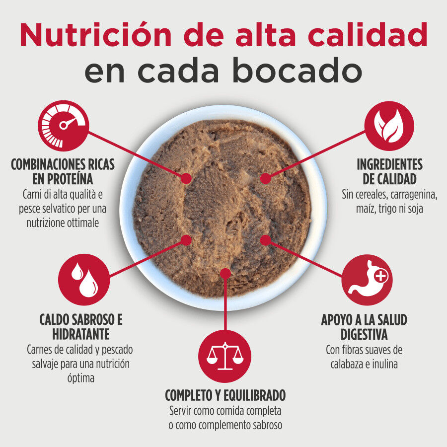 340 g Nulo Ternera con Salm&oacute;n Pat&eacute; en Lata para perros, , large indicador imagen numero 4