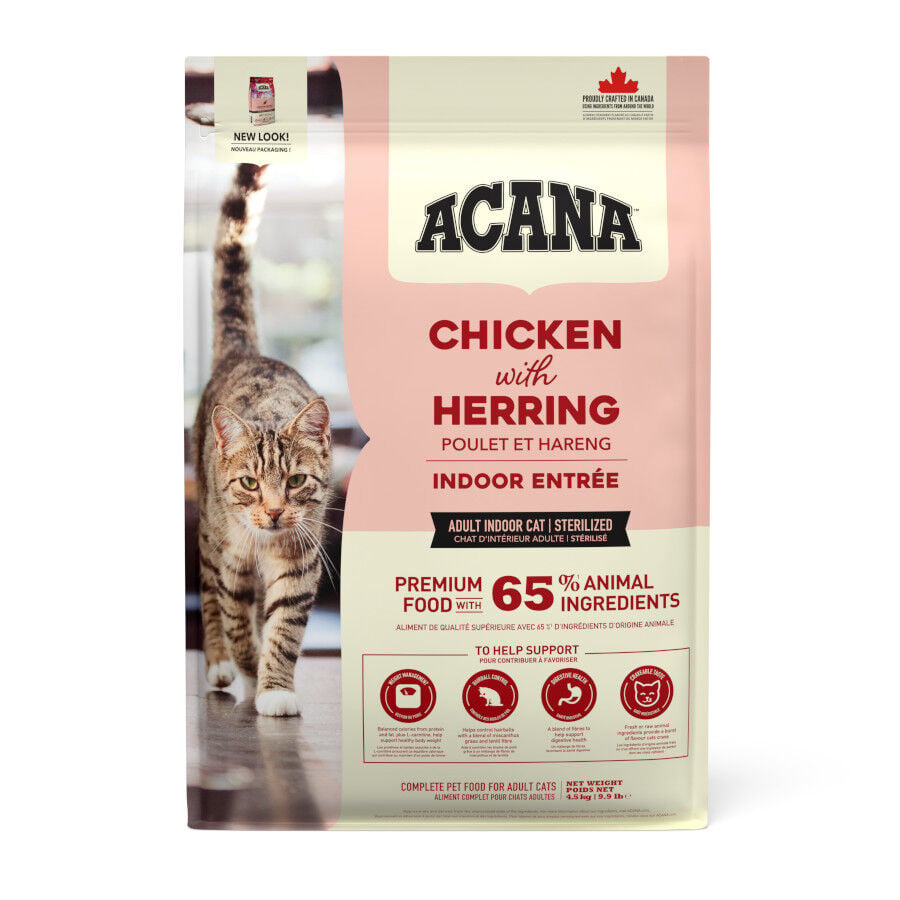 4.5 kg Acana Entr&eacute;e pienso para gatos de interior, , large Imagen numero 1