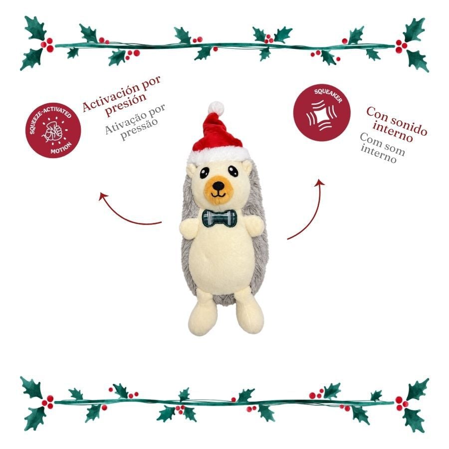 Wonder Christmas Erizo Peluche para perros, , large indicador imagen numero 4