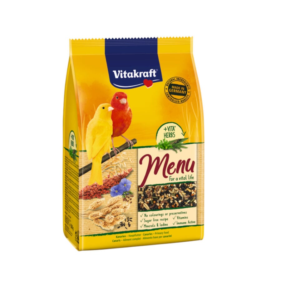 Vitakraft Men&uacute; Comida para canarios