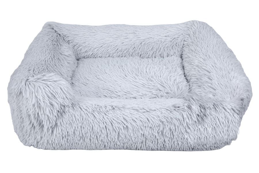 Leeby Cuna Antiestr&eacute;s Desenfundable Gris para perros, , large indicador imagen numero 1