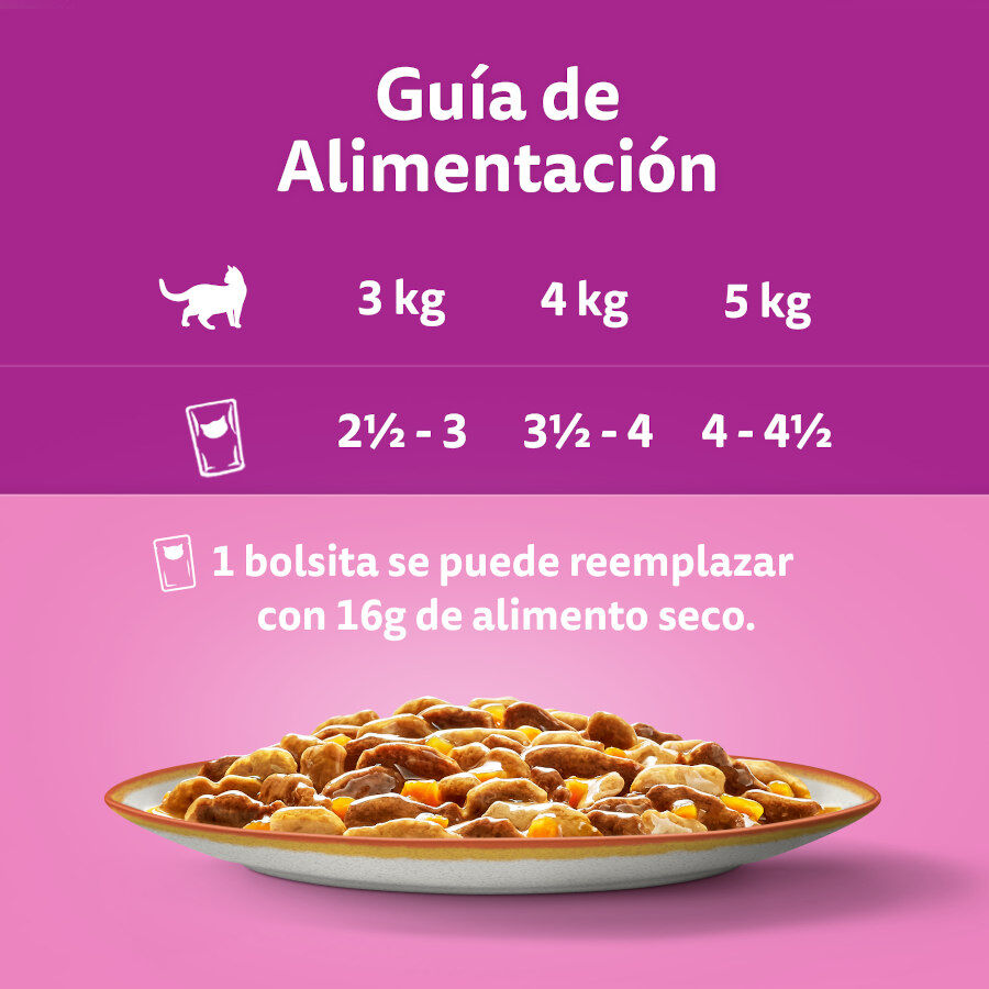 12 sobres x 85 g Whiskas Tasty Mix Country Sobres en Salsa para gatos, , large indicador imagen numero 5