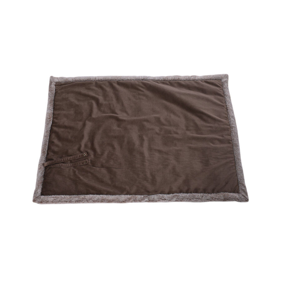 Leeby manta suave marr&oacute;n para perros, , large Imagen numero 6
