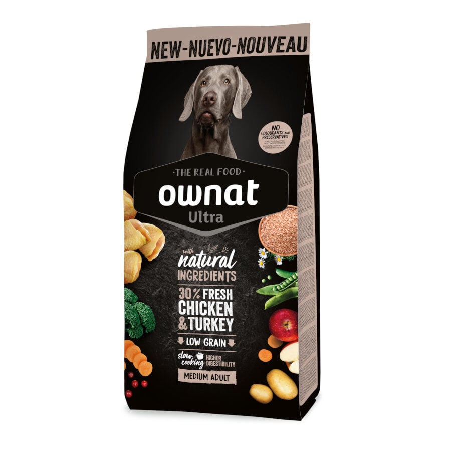 12 kg Ownat Ultra Medium Adult pienso para perros, , large Imagen numero 1
