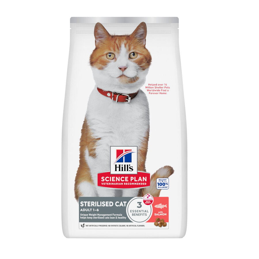 1.5 kg Hill's Science Plan Sterilised Young Adult At&uacute;n pienso para gatos, , large Imagen numero 1