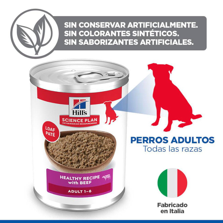 370 g Hill's Science Plan Adult ternera lata para perros, , large indicador imagen numero 6