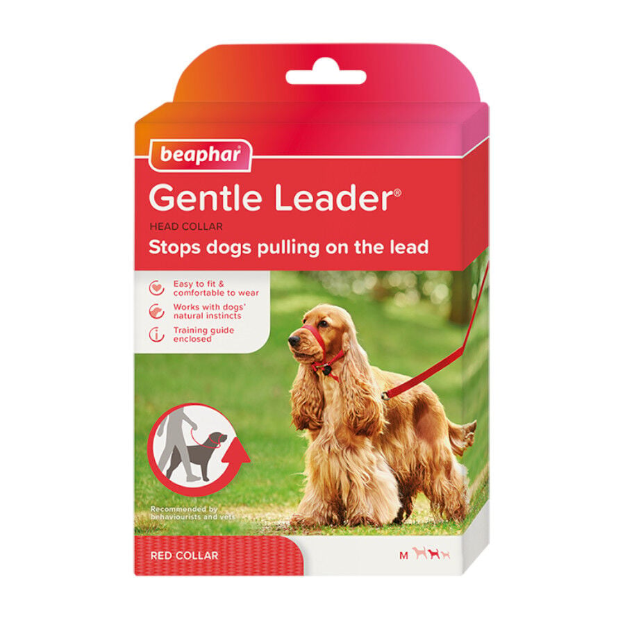 Beaphar Gentle Leader Collar de adiestramiento Rojo para perros, , large indicador imagen numero 1
