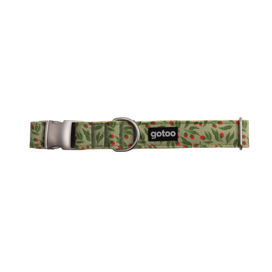 Gotoo Collar estampado floral para perros, , large Imagen numero 1