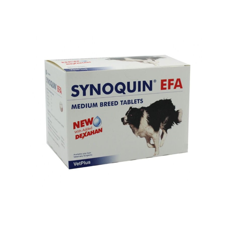30 c&aacute;psulas VetPlus Synoquin EFA Condroprotector para perros de razas medianas, , large Imagen numero 1