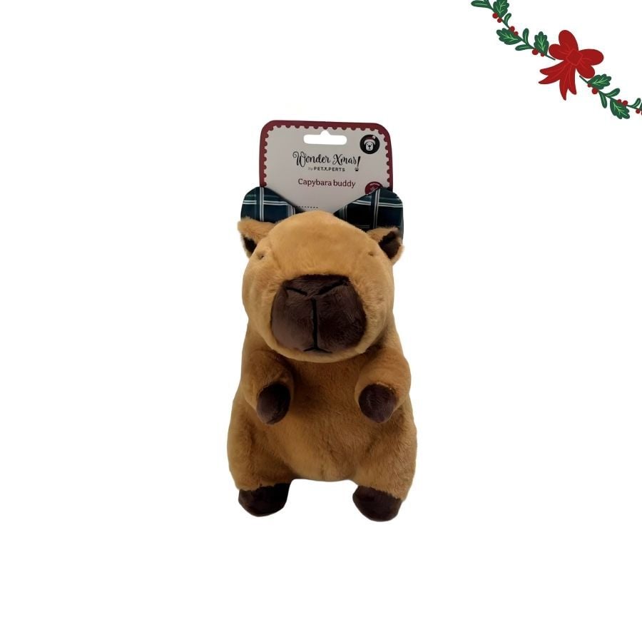 Wonder Christmas Capibara Peluche para perros, , large Imagen numero 6