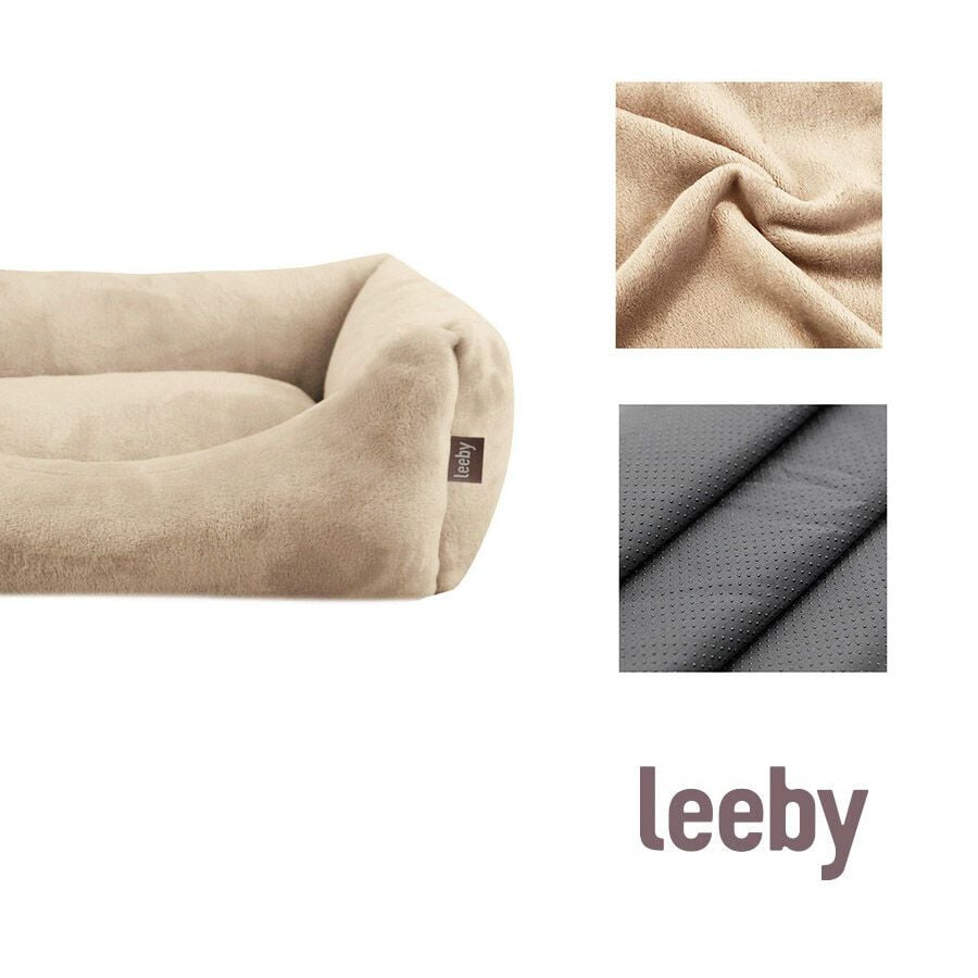 Leeby Cuna Desenfundable Beige para perros, , large Imagen numero 4