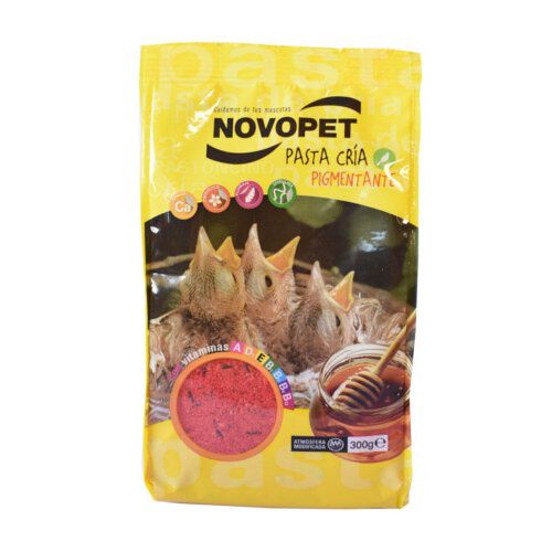 Novopet pigmentante pasta canarios y periquitos Imagen numero 1