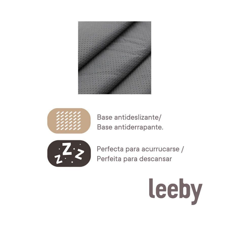 Leeby Coj&iacute;n Ovalado negro para perros, , large indicador imagen numero 5