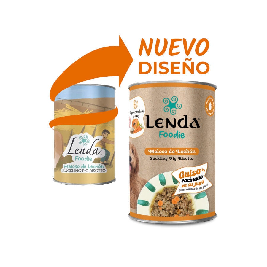 400 g Lenda Meloso de Lech&oacute;n lata para perros, , large Imagen numero 2