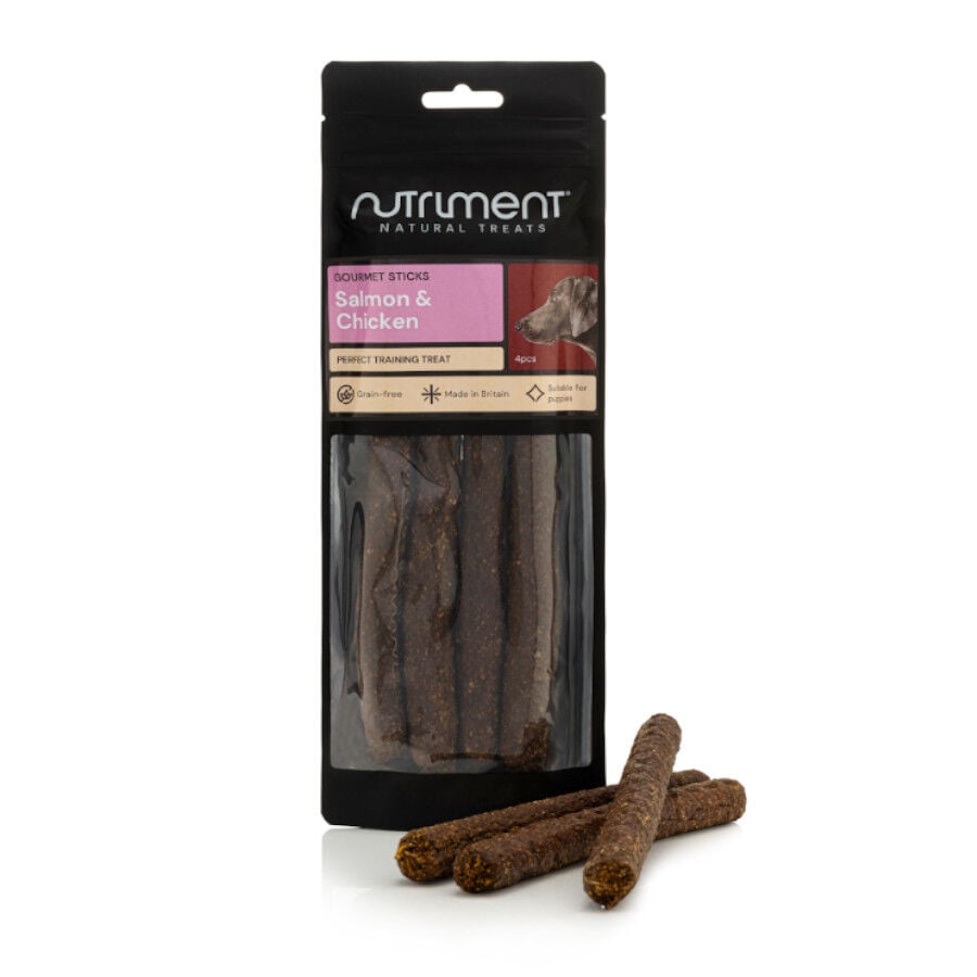 Nutriment Gourmet Barritas Salm&oacute;n y Pollo Snack para perros