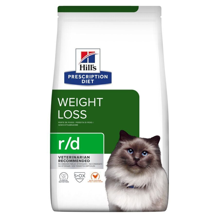 3 kg Hill's Prescription Diet Weight Loss Pollo pienso r/d para gatos, , large Imagen numero 1