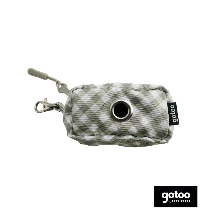 Gotoo Porta bolsas cuadro vichy para perros, , large indicador imagen numero 2