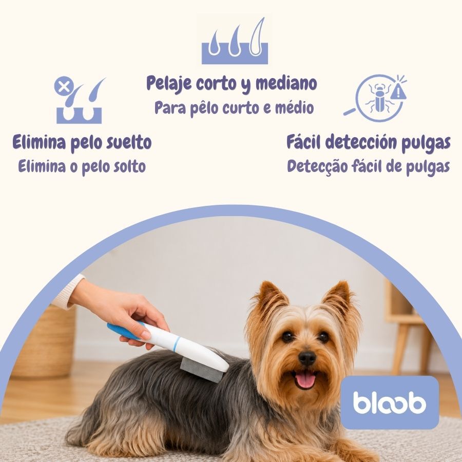 Bloob Peine Antipulgas para perros, , large Imagen numero 3