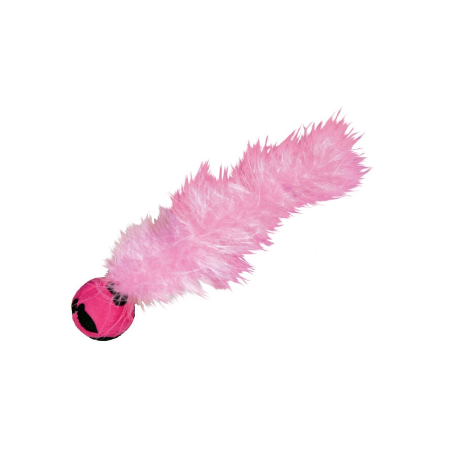 Kong Active Wild Tails Pelota con Plumas para gatos, , large Imagen numero 1