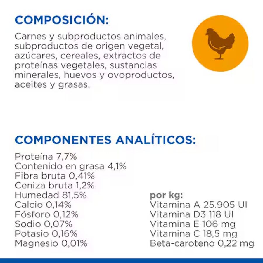 12 sobres x 85 g Hill's Science Plan Adult Pollo, Pescado Azul y Vacuno en Salsa sobre para gatos, , large indicador imagen numero 3