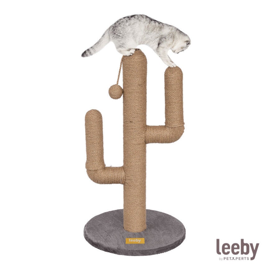 Leeby Carmen Cactus rascador con juguete para gatos, , large Imagen numero 2