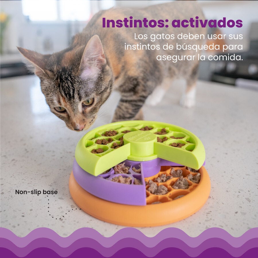Catstages Nina Ottosson Kitty Lickin&rsquo; Layers Comedero Interactivo para gatos, , large Imagen numero 6