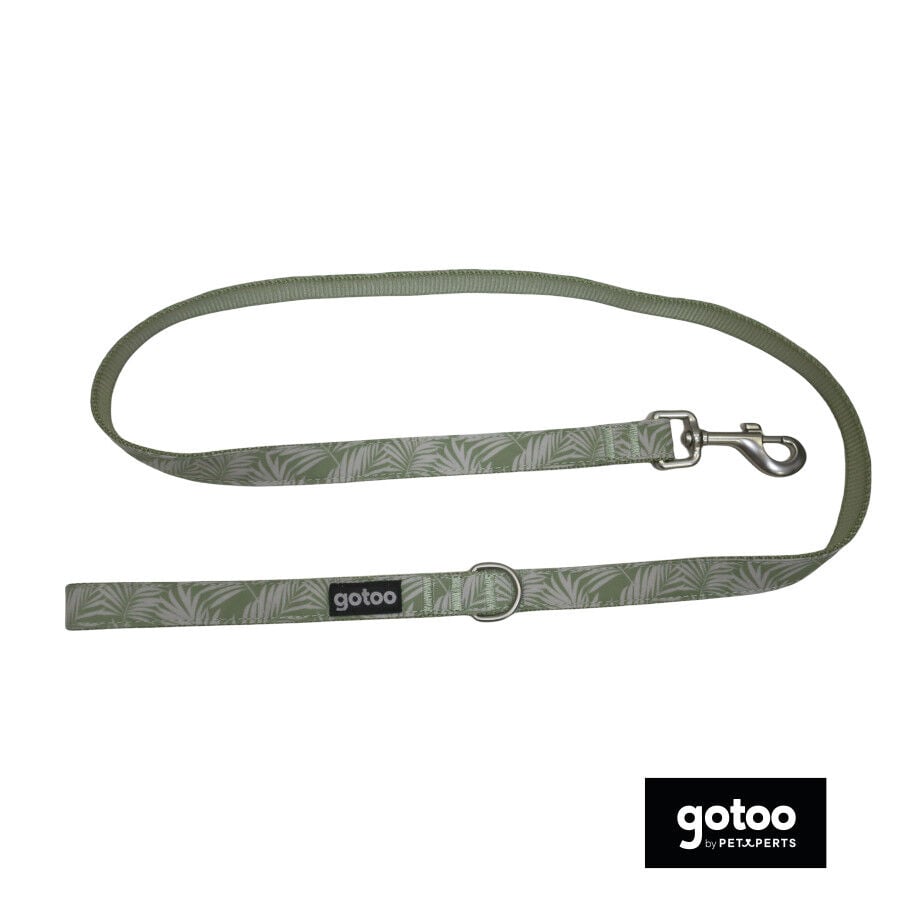 Correa estampada hojas para perros, , large indicador imagen numero 2