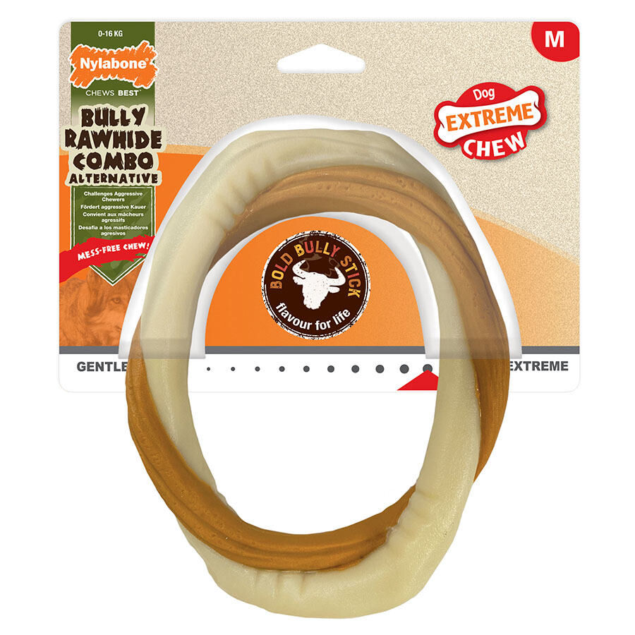 Nylabone Mordedor Redondo Duradero con Sabor a Buey para perros, , large Imagen numero 3