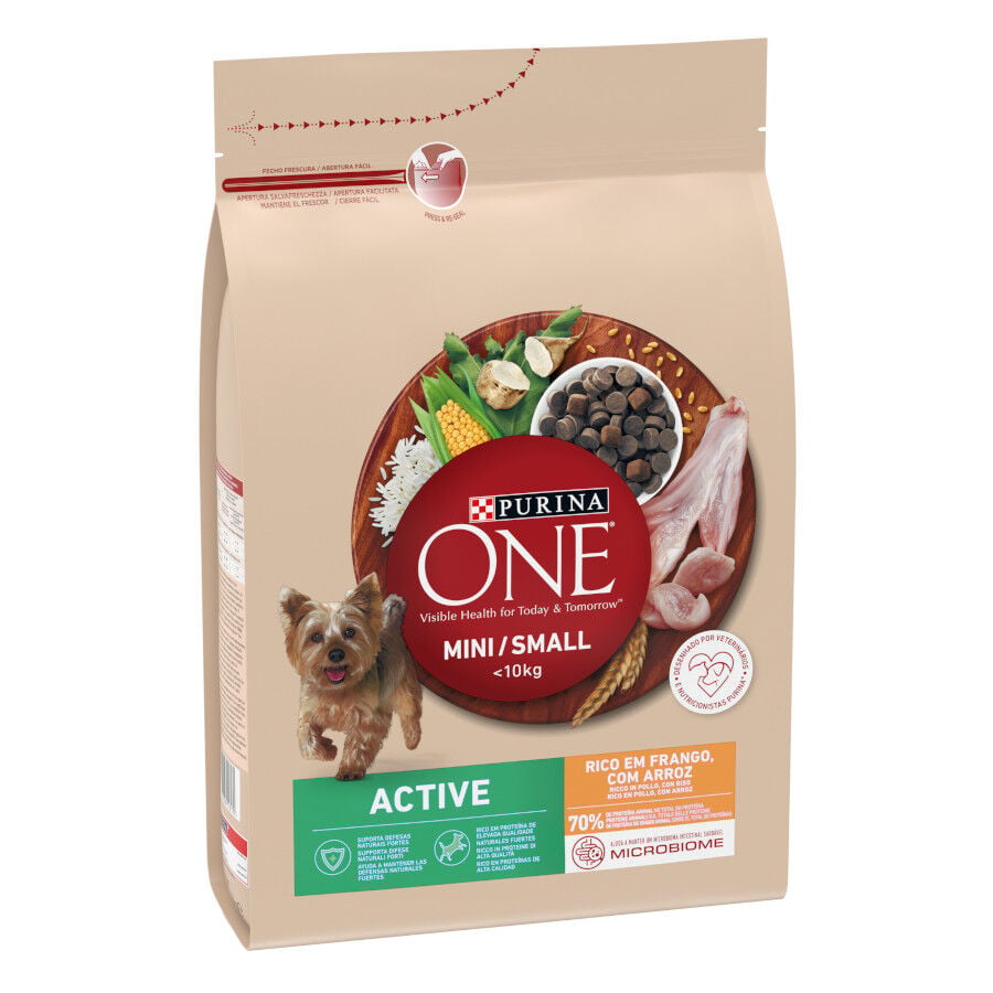 Purina One Mini Active Pollo pienso para perros