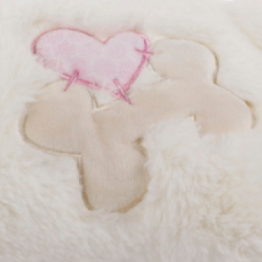 Tootoy! Puppy Ovejita Heart Beat peluche con sonido para perros, , large Imagen numero 4